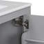 Meuble-lavabo de salle de bain avec lavabo en céramique, tiroirs compartimentés, portes à fermeture en douceur et tablette d'armoire-642900725-642900729