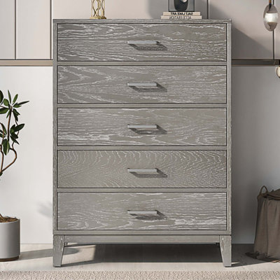 Commode 5 tiroirs l 33,5 po