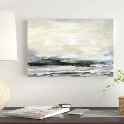 "Nouvelle perspective III" par Sharon Gordon - reproduction d'art sur toile tendue