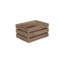 Slatted Manufactured Wood 3 Piece Organiser Box Set-821855894