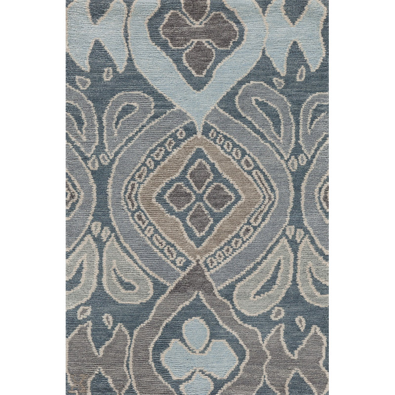 Bali Handmade Wool Geometric Area Rug, Rectangle 3' x 5'