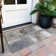 Machine Washable Indoor/Outdoor Christain ACN1355 Khaki Rug