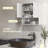 Muselare Farmhouse Bathroom Wall Cabinet, Medicine Cabinet with Open Shelf-874049111