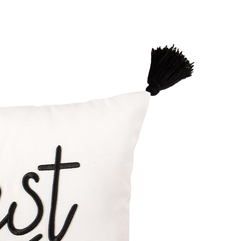 Be Our Guest Embroidered Pillow