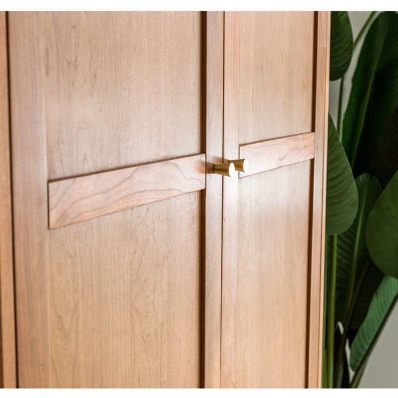 Armoire de rangement simple à double porte et tiroir