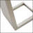 CAPE CORAL ALU C-Shaped Outdoor Side Table with Rust-Resistant Aluminum Frame and Versatile Design for Poolside or Patio Use-239603986