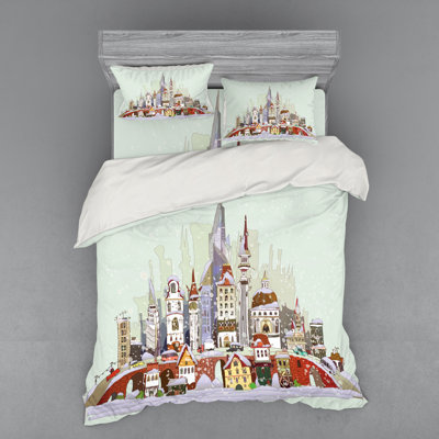 Modern & Contemporary Polyester Duvet Cover