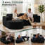 3 Seater Fabric Corner Sectional-128842365-128842364