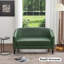 3- Piece Faux Leather Living Room Set-1704096992