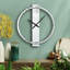 Glass Wall Clock