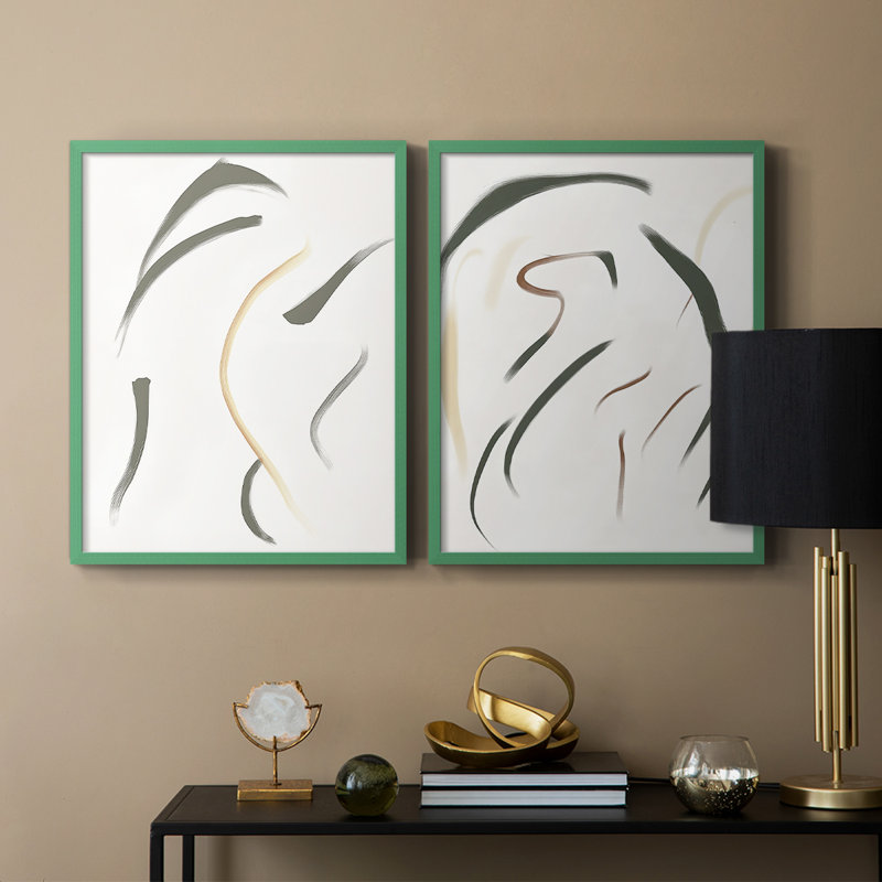Série ABSTRACT DCCDXII - reproduction encadrée de qualité supérieure - prête à être accrochée - aucun clou requis - aucun clou requis