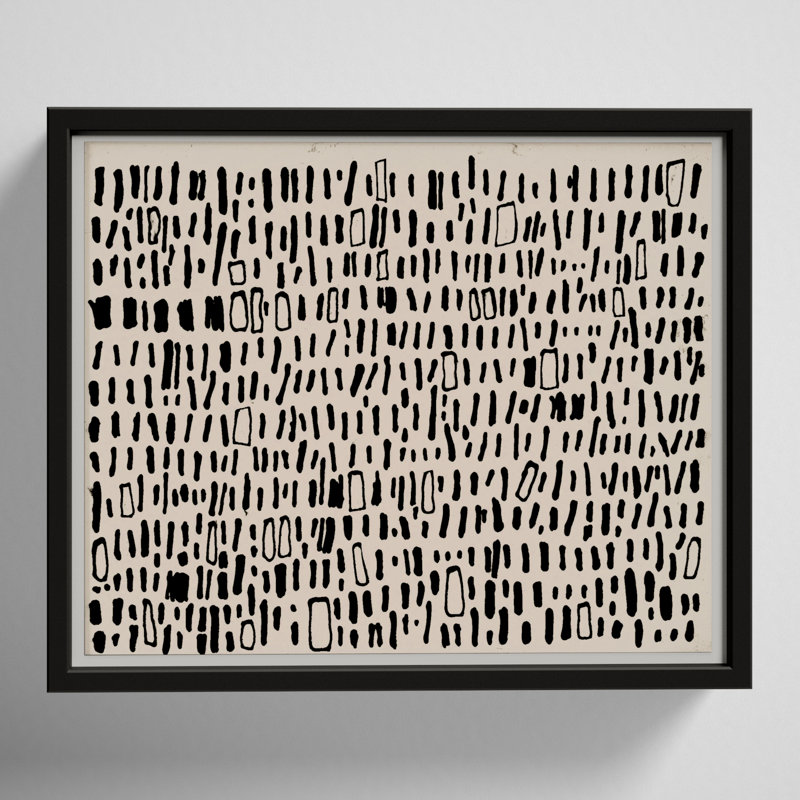 Tribal Code by Filippo Ioco, 9.5" H x 11.5" W x 2" D, Black