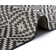 Breeze Flatweave Black/White Rug