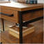 Élégant bureau en forme de L avec bureau spacieux de 1 pouce d'épaisseur et rangement intégré, parfait pour l'efficacité du bureau à domicile
