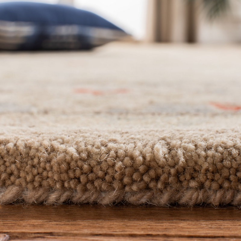 Tapis oriental en laine touffeté à la main Tingley, Rectangle 4 pi x 6 pi