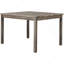 Ensemble de salle à manger 5 pièces 48 po avec 4 chaises d'appoint rembourrées, chêne