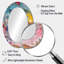 Summer Pastel Groove Abstract Expressionism I - Miroir mural ovale rose-231201198