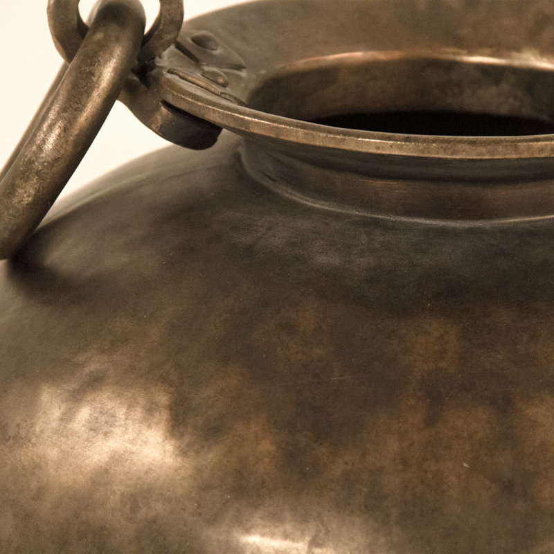 Metal Decorative Bowl, 18" H x 16" W x 16" D