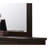 Panang Mahogany Finish Mirror
