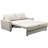 DreamLoom 73.2" Top Grain Italian Leather Pull Out Sleeper Sofa Bed with Memory Foam Mattress, Leather Sleeper Sofa Bed with Memory Foam Mattress For Livingroom-542375469