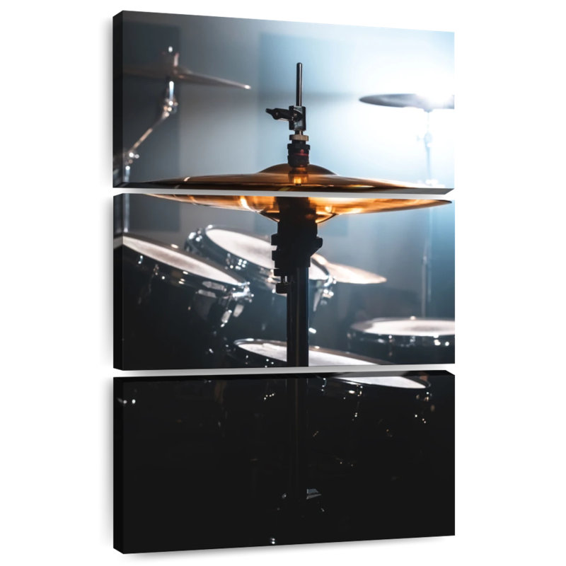 Abarca Drum Set Spotlight, 45" H x 28" W