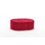 Leila 83cm Wide No Pattern Pouffe Ottoman-1145648773