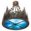 Loon 4 - Light Semi Flush Mount