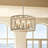Alverstone 5 - Light Dimmable Drum Chandelier