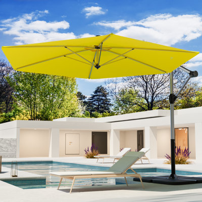 9' Cantilever Umbrella Outdoor Patio Offset Umbrella