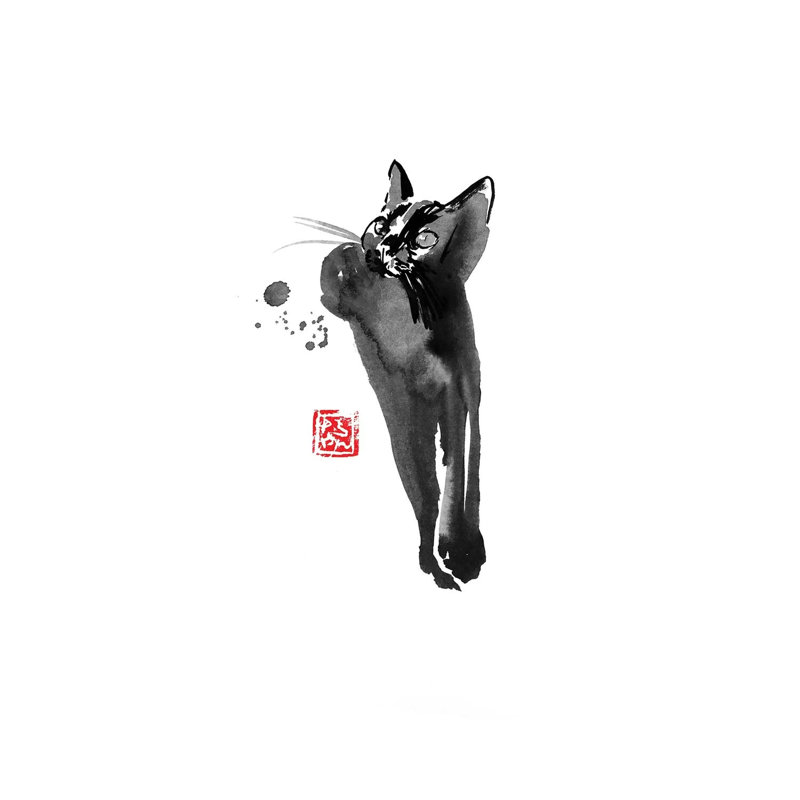 Patience by Péchane - Print on Canvas, 66.04 cm H x 45.72 cm W x 1.91 cm D, Wrapped Canvas