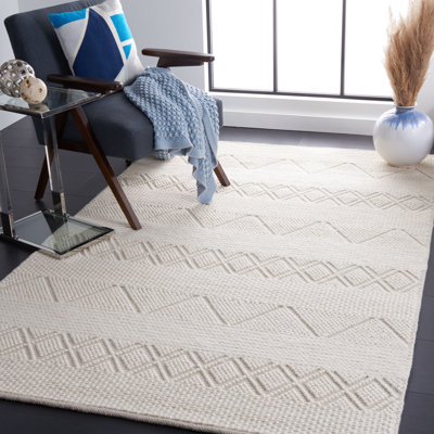 Natura Hand Woven Wool Solid Color Rug