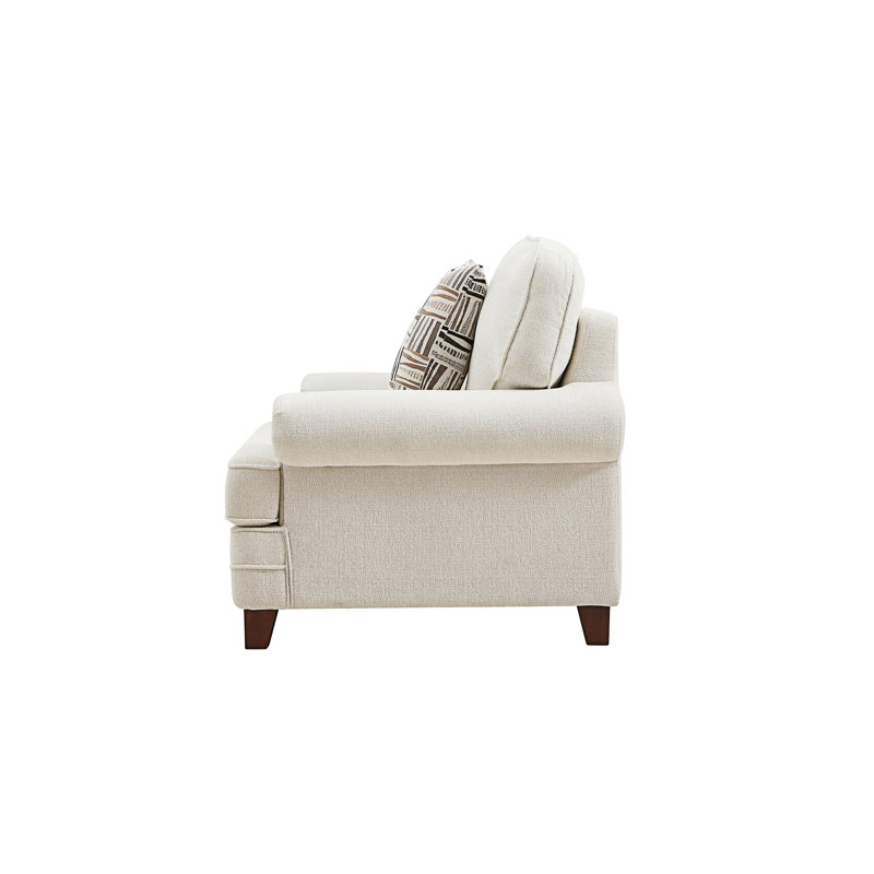 Canapé à une place - Chenille beige