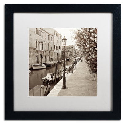 Alan Blaustein, «Venezia V», reproduction de photo encadrée
