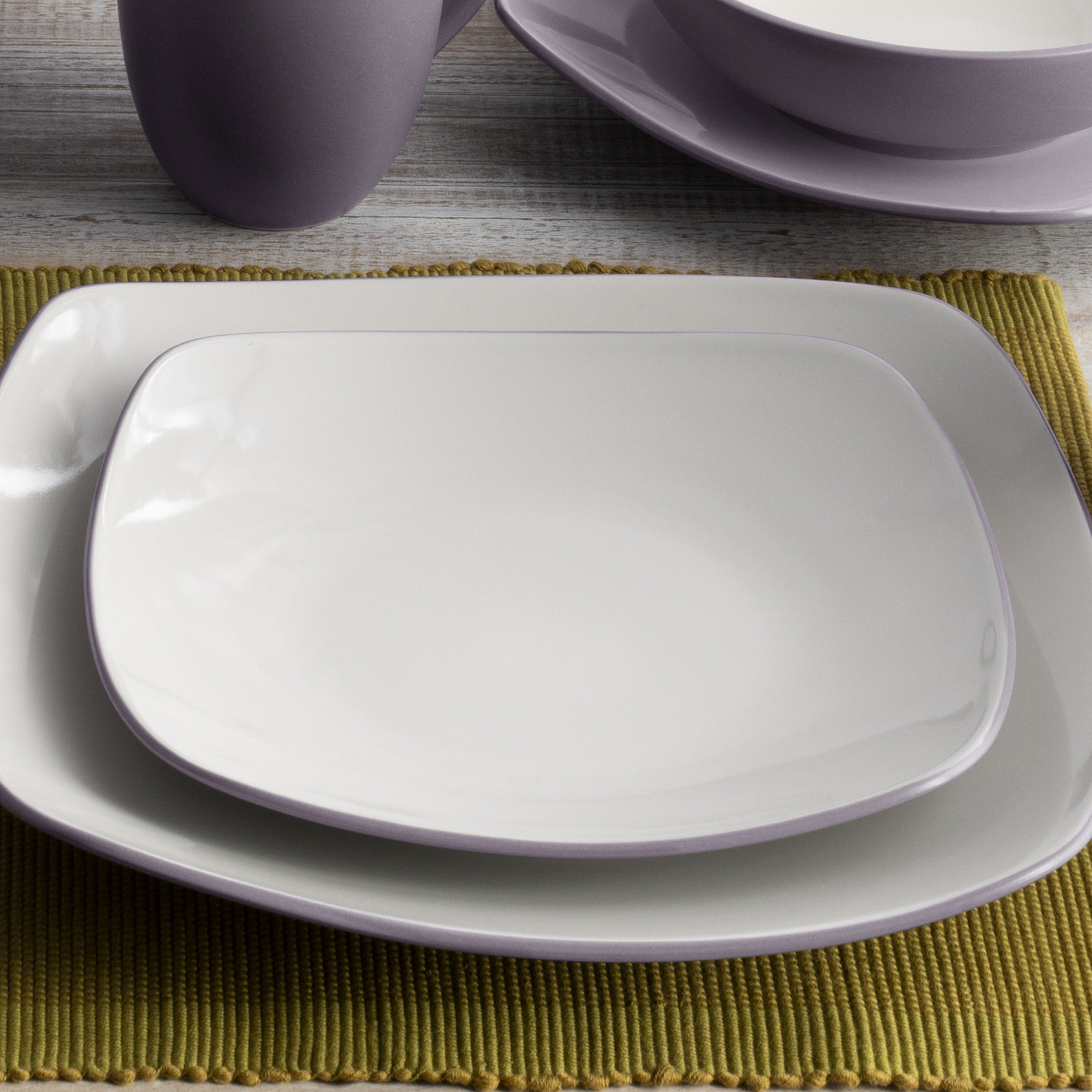Colorwave 8" Salad Plate, Plum