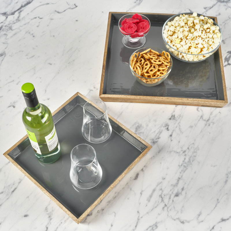 Mikasa Gourmet Basics Samara Serving Tray Set