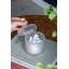 Pots en verre avec couvercle - ensemble de 2 - transparent