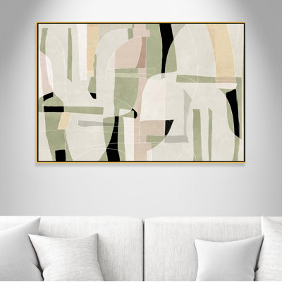 Brienne Sunny Barcelona - Floater Frame Canvas
