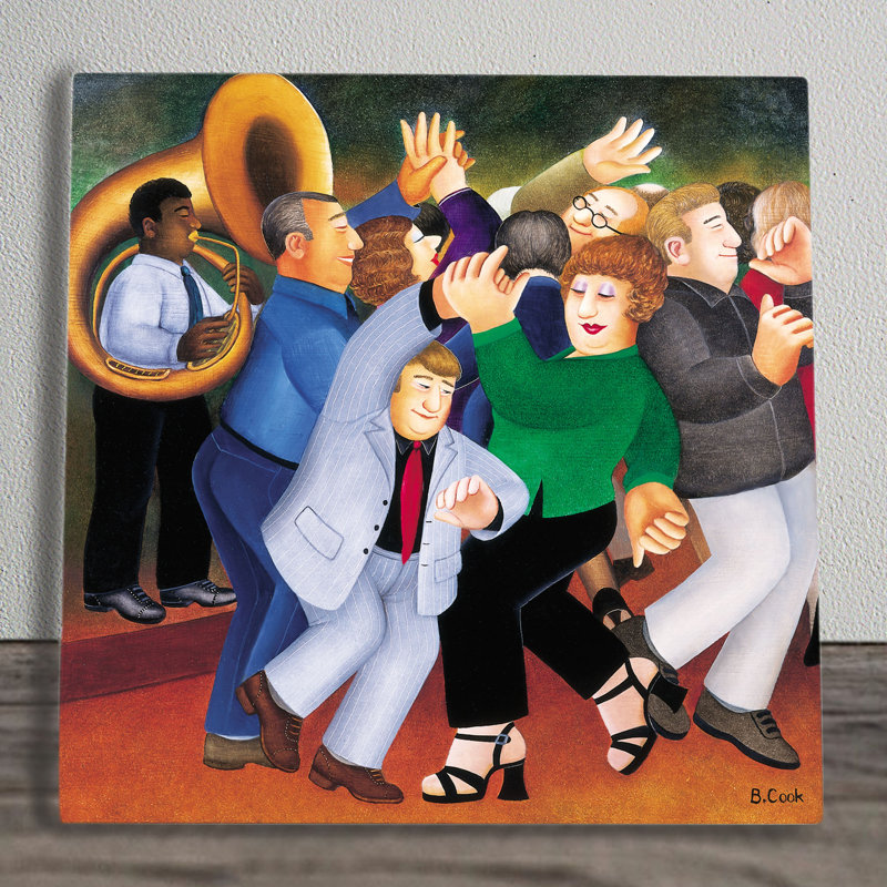 BERYL COOK Traditional Entertainment Wall Decor on Ceramic