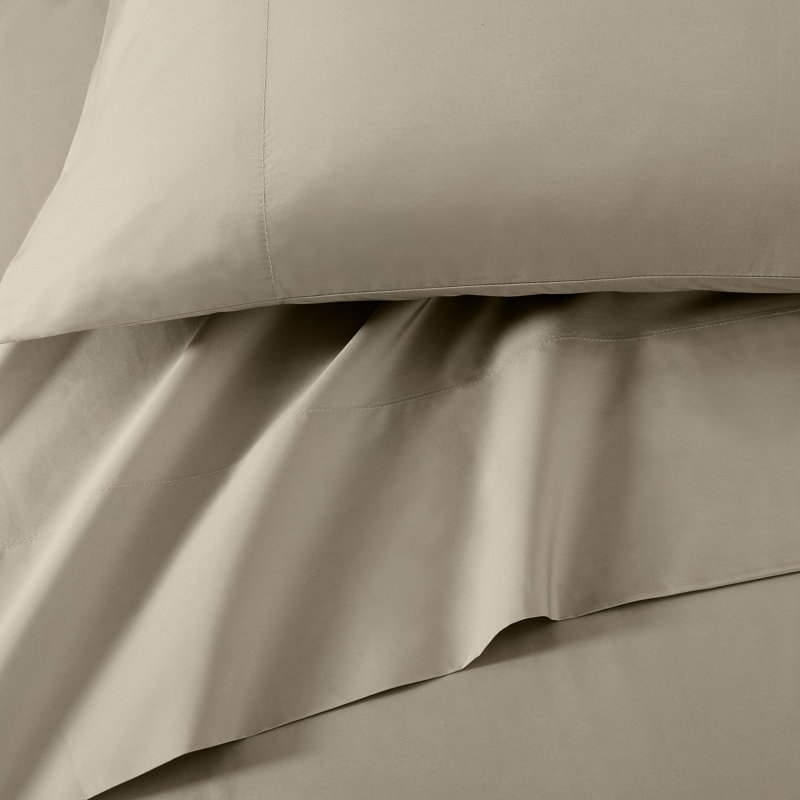 Hotel Sheet Set, Tan, King Sheet Set with 2 Pillowcases