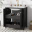 Ensemble de meuble-lavabo autoportant 30 po avec lavabo en céramique