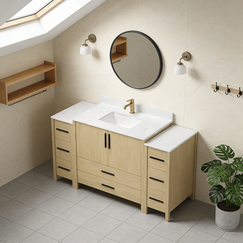 Freestangding Storage Bathroom Vanity