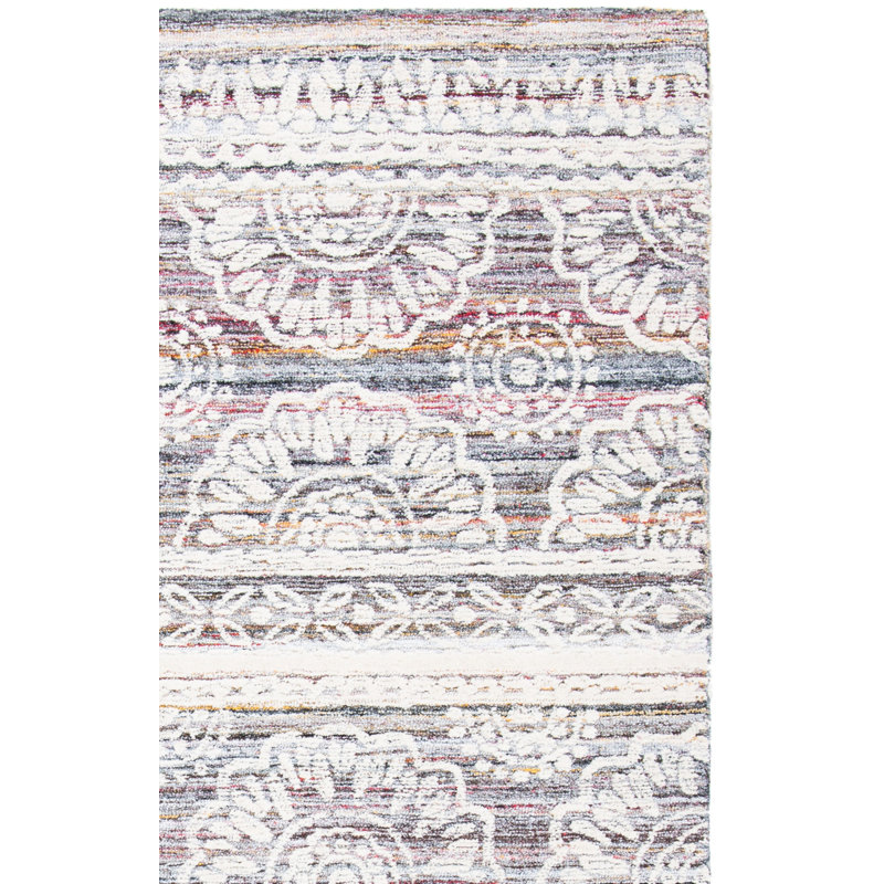 Pezanetti Hand Tufted Performance Southwestern Rug, Rectangle 5' x 8'