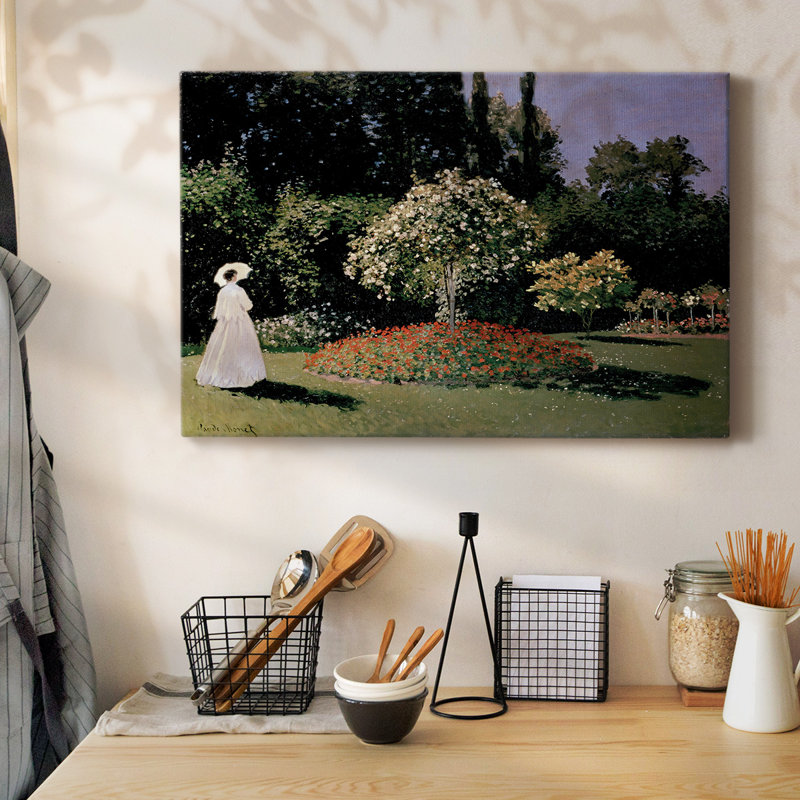 Monet - Toile tendue avec châssis, H 18 po x l 27 po