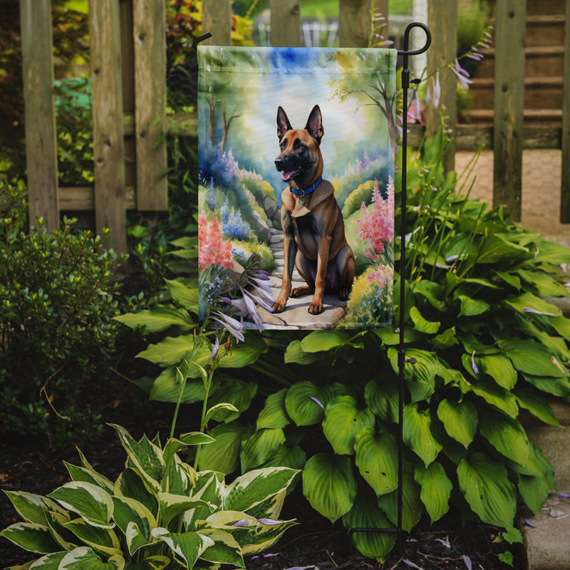 Drapeau de jardin en polyester H 15,5 po x l 11,25 po Pacey