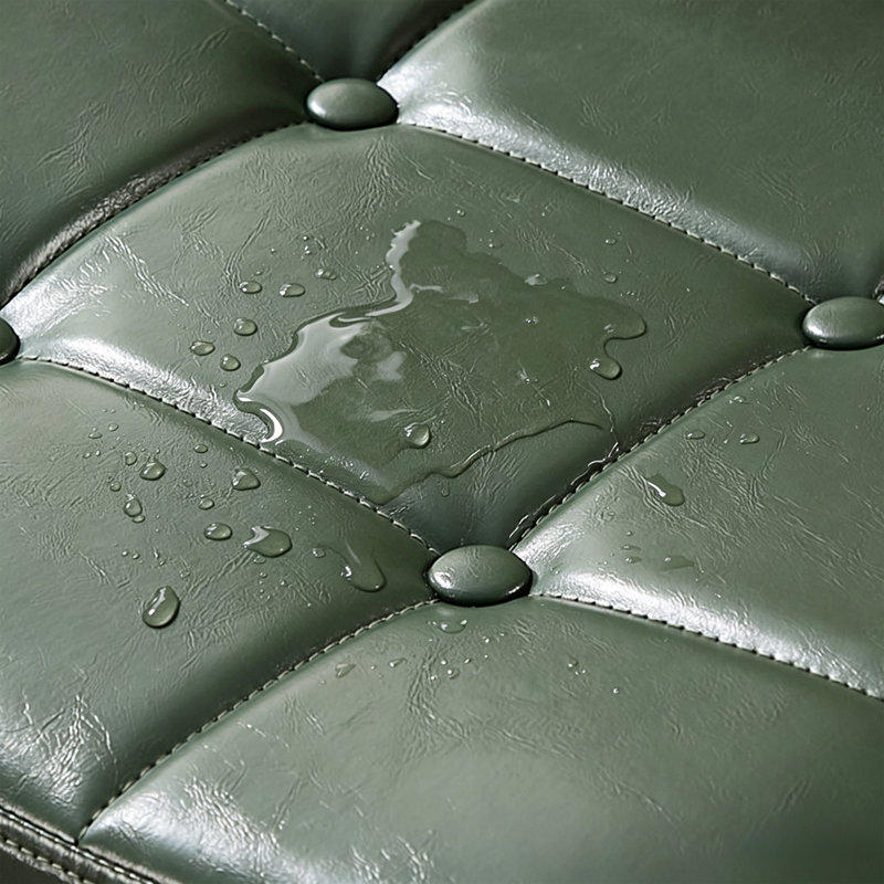 Chaise de bureau pivotante de style moderne Mid-Century, Vert