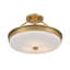 Plafonnier semi-encastré 3 lumières 15,25 po Halora-124488617