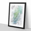 The Curl of a Wave - Picture Frame Painting Print-56854898-56854892