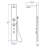 59'' Shower Panel with Adjustable Shower Head-36904166