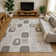 Premium Machine Washable Slesnick AMF1670 Geometric Rug