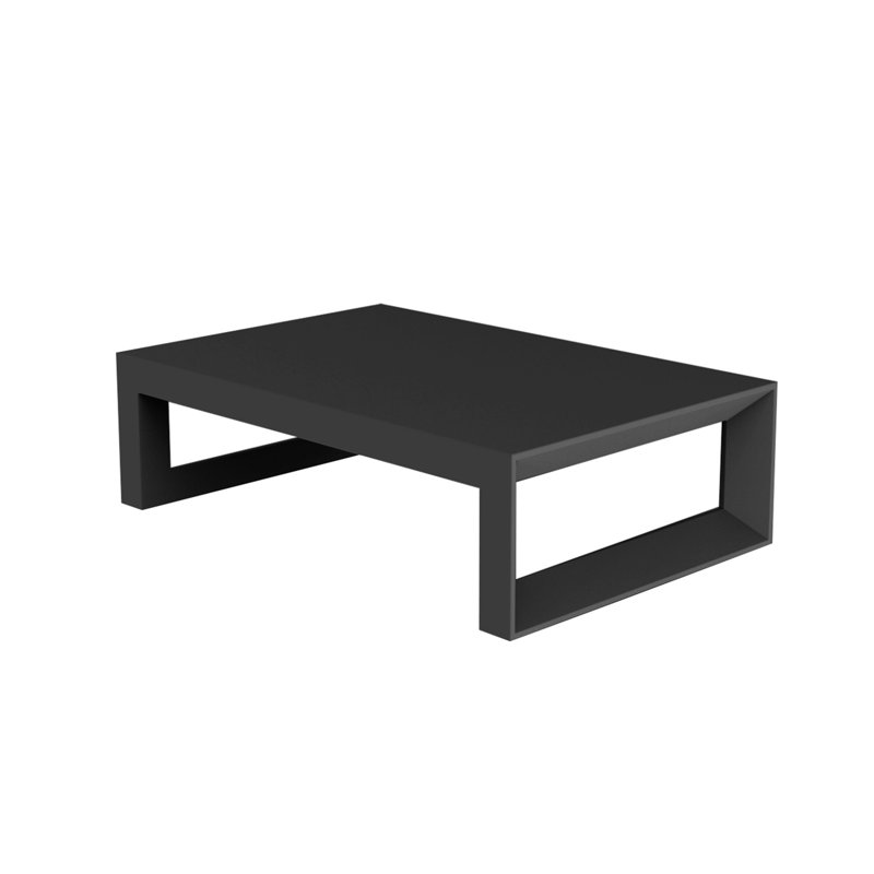 Table basse Frame, Noir, L 31,5 po x L 47,25 po x H 14,25 po